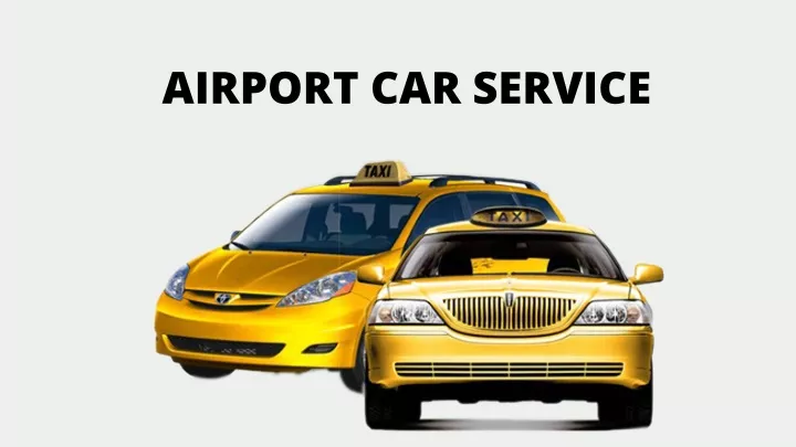 airport car service