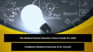Tips to Select Best Medical University - St. Vincent and the Grenadines Medical College