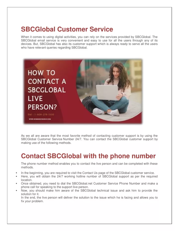 sbcglobal customer service