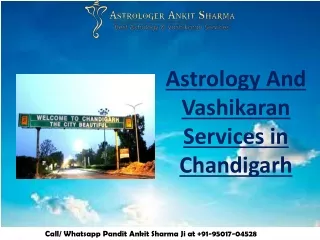 Astrology and Vashikaran Services in Chandigarh || Pandit Ankit Sharma Ji