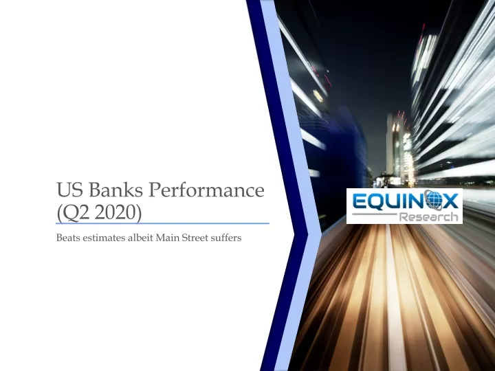 us banks performance q2 2020