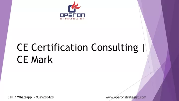 ce certification consulting ce mark