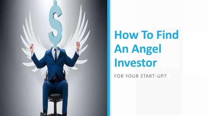 how to find an angel investor