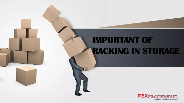 important of racking in storage