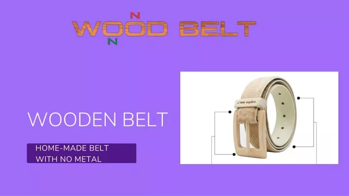 wooden belt