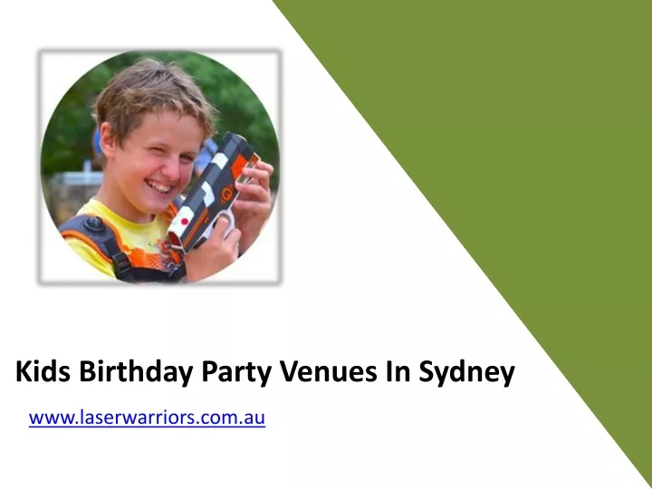 kids birthday party venues in sydney