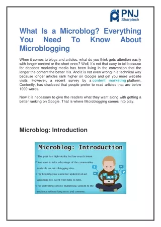 what is a microblog everything you need