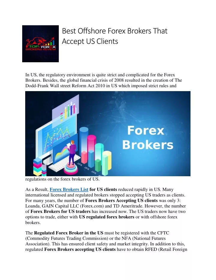 best offshore forex brokers that accept us clients