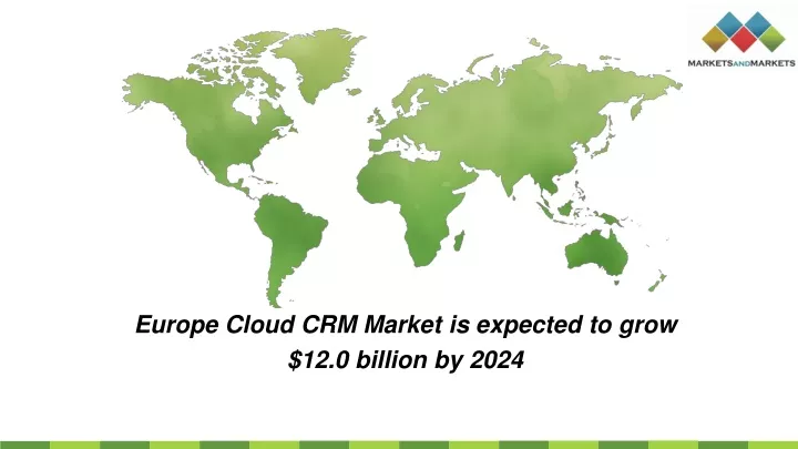 europe cloud crm market is expected to grow