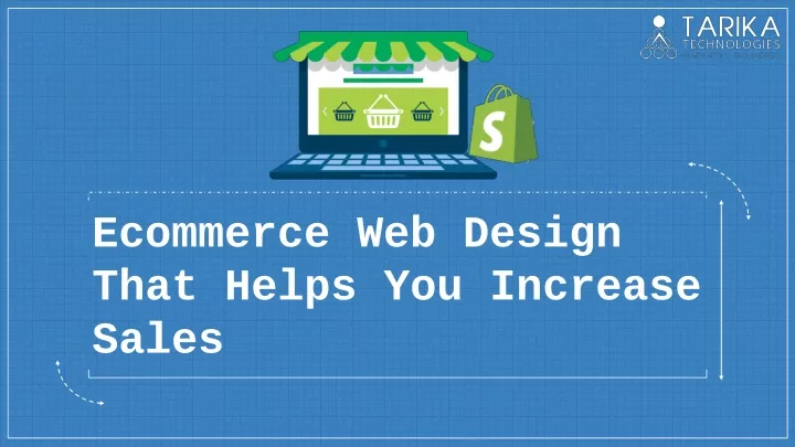 ecommerce web design that helps you increase sales
