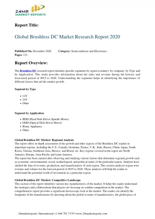 report title