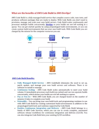 what are the benefits of aws code build