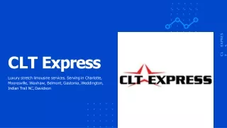 CLT express - The Best Limo Service For Your All Important Trip