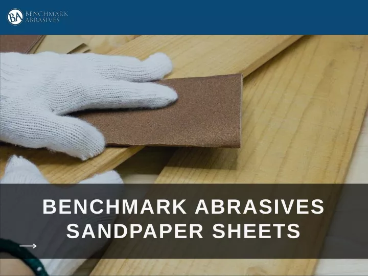 benchmark abrasives sandpaper sheets