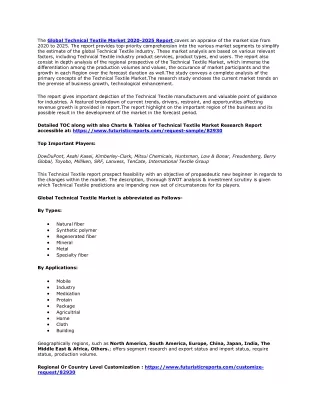the global technical textile market 2020 2025