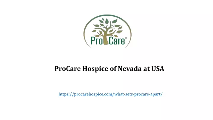 procare hospice of nevad a a t usa