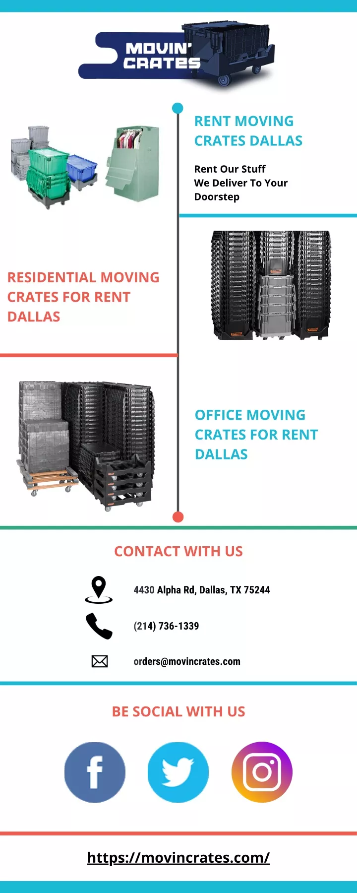 rent moving crates dallas