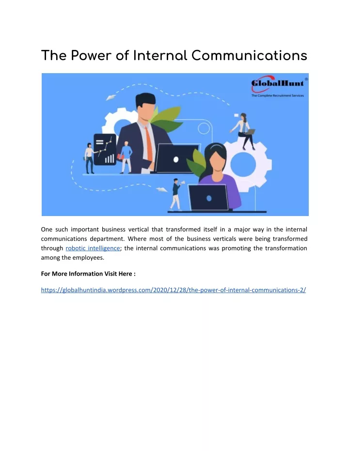 the power of internal communications