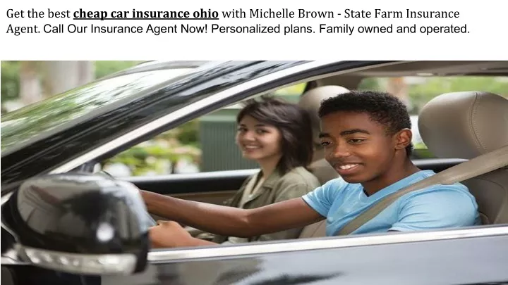 get the best cheap car insurance ohio with