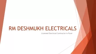 Electrical Licensed Contractor