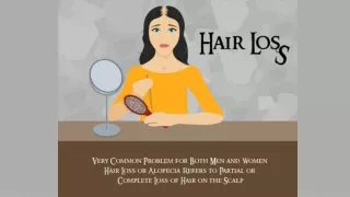 Hair loss problem and solution