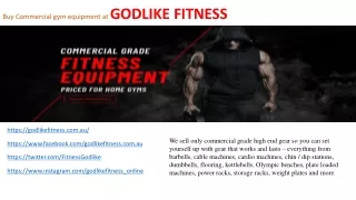 Get best quality Fitness Equipments online