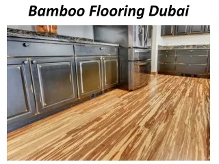 Bamboo Flooring Dubai