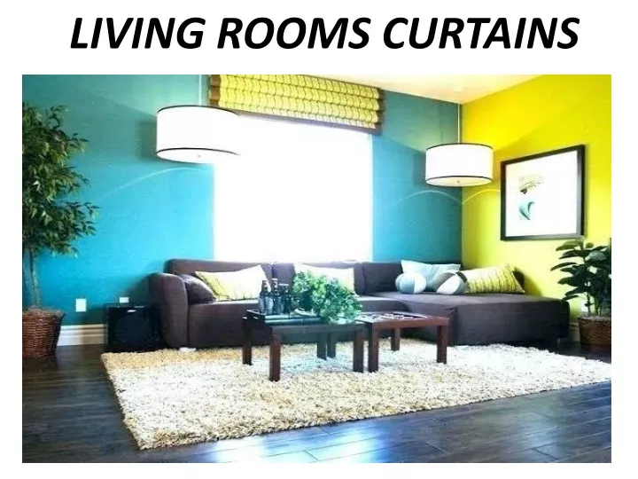 living rooms curtains