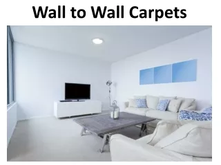 Wall to Wall Carpets