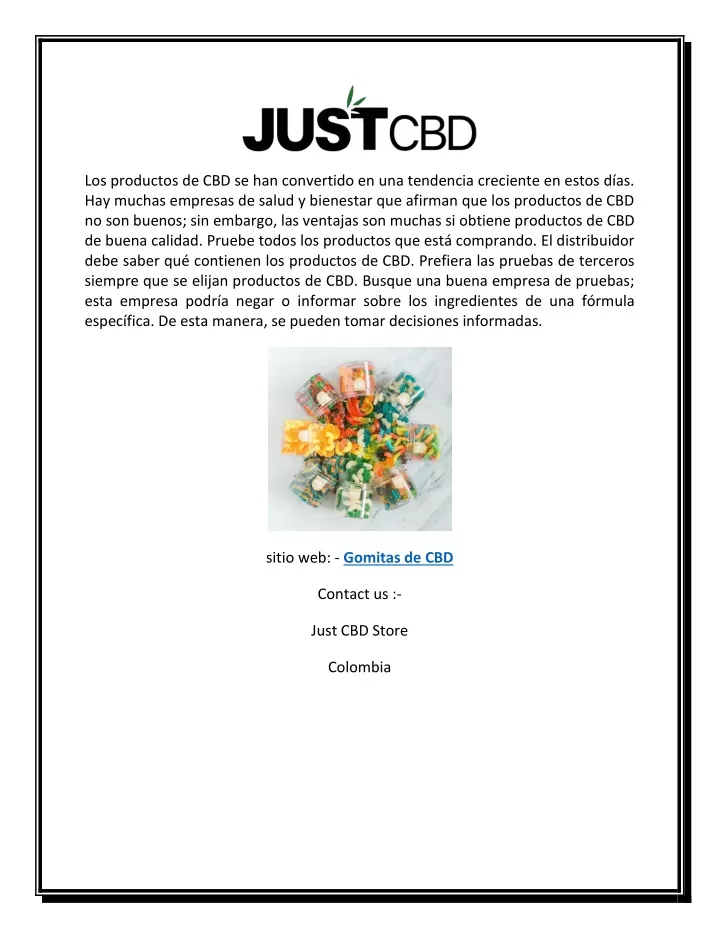 los productos de cbd se han convertido