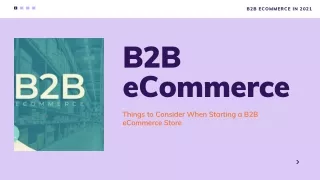 b2b ecommerce in 2021