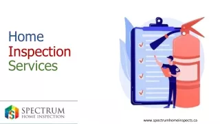 home inspection services