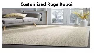 Customized Rugs Dubai