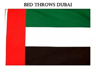 BED THROWS DUBAI