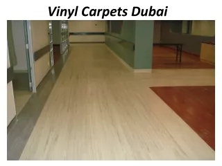 Vinyl Carpets Dubai