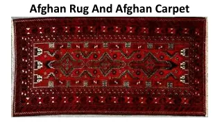 Afghan Rug And Afghan Carpet