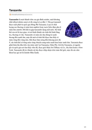 tanzanite