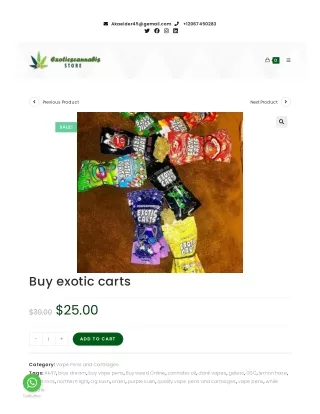 Buy Exotic Carts Online