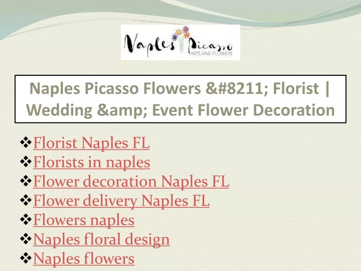 naples picasso flowers 8211 florist wedding