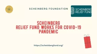 COVID-19 Relief Fund by Scheinberg Foundation