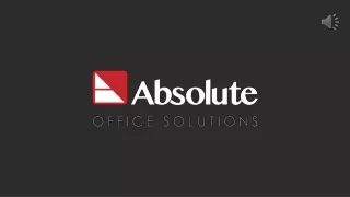 New & Used Office Furniture - Absolute Office Solutions