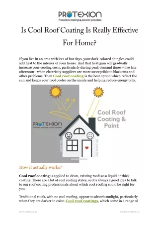 if you live in an area with lots of hot days your