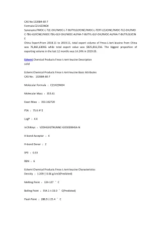 cas no 132684 60 7 formula c21h23no4 synonyms