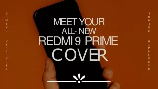 FREE Shipping – Buy REDMI 9 Prime Covers – Sowing Happiness