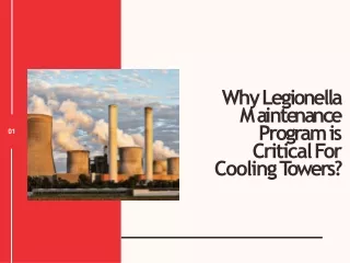 Why Legionella Maintenance Program is Critical For Cooling Towers?