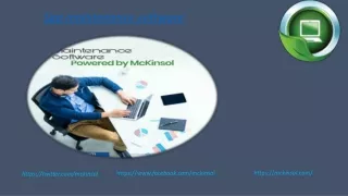 sap maintenance software