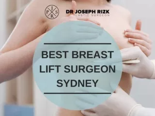 Best Breast Lift Surgeon Sydney