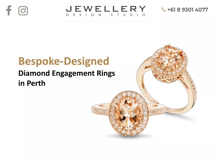 bespoke designed diamond engagement rings in perth