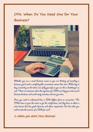 cpa when do you need one for your business