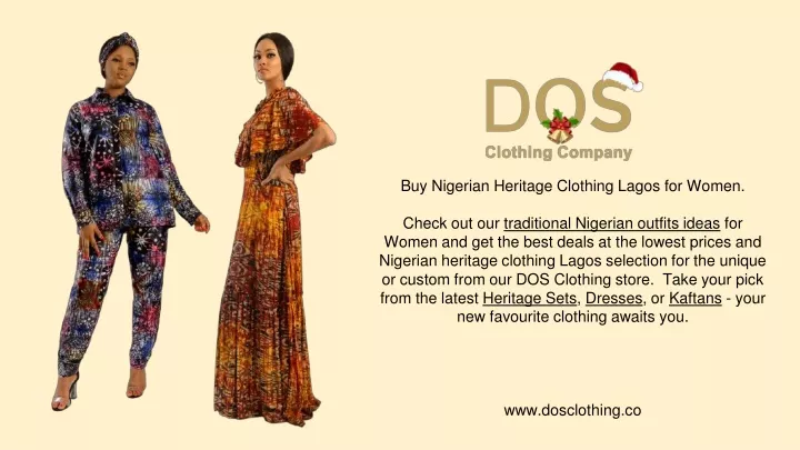 buy nigerian heritage clothing lagos for women